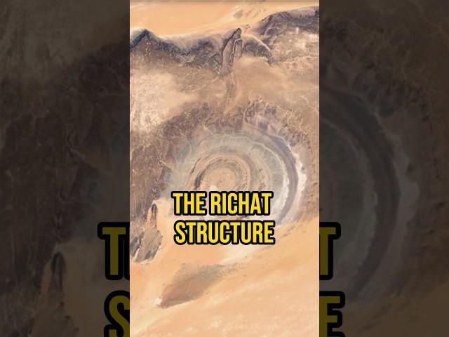 Atlantis Found in the Sahara: The Richat Structure #ancientcivilizations  #mystery #atlantis #shorts