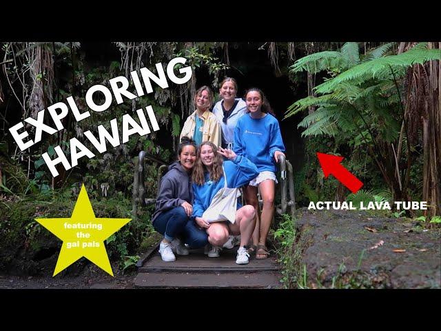 Exploring Hawaiian Big Island (We Saw 2 VOLCANOES)-Vlog #18