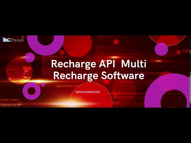 Mobile Recharge Software Portal for Multi Recharge Business | Recharge API  Multi Recharge Software