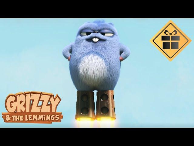  Compilation Top : A toute allure  Grizzy & les Lemmings / 15 min Cartoon