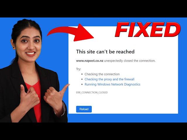 How to Fix This Site Can't be Reached Error | This Site Can't be Reached Problem Solved