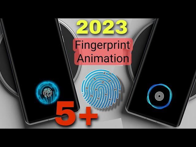 5+ Fingerprint Animation Effect All Android Smartphone Screen unlock A71, A50, A52s, S10