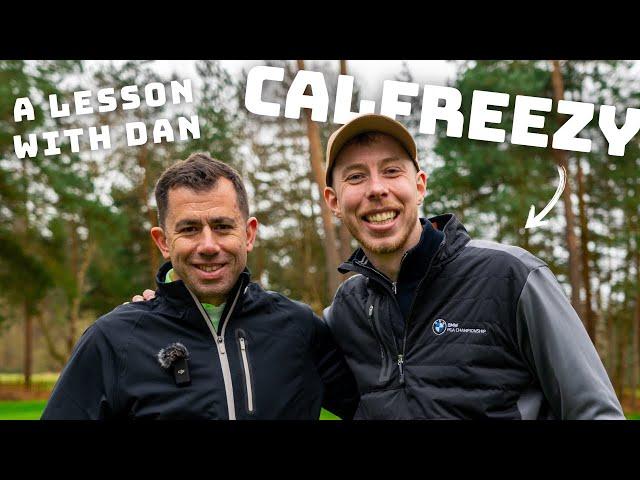 Calfreezy impresses Dan with his short game! | A lesson with Dan | Episode 7