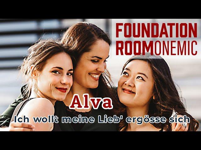 Foundation Room OneMic: ALVA — Ich wollt meine Lieb ergösse sich, Mendelssohn Bartholdy Op. 63 Nr. 1