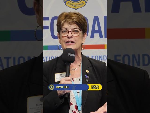 Short : We asked Patti Hill what are the values of Lions Club #shorts