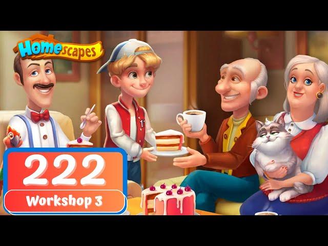 Homescapes - Day 222 - Workshop Day 3 - Gameplay Story