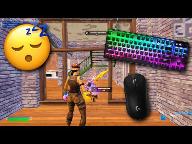 SteelSeries Apex Pro TKL ASMR  Tilted Zone Wars Gameplay  Satisfying Keyboard Fortnite 240 FPS 4K