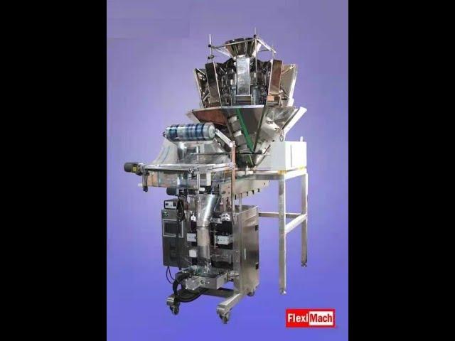 automatic packing machine, crisps vertical packaging machine with multi head weigher,snacks packing