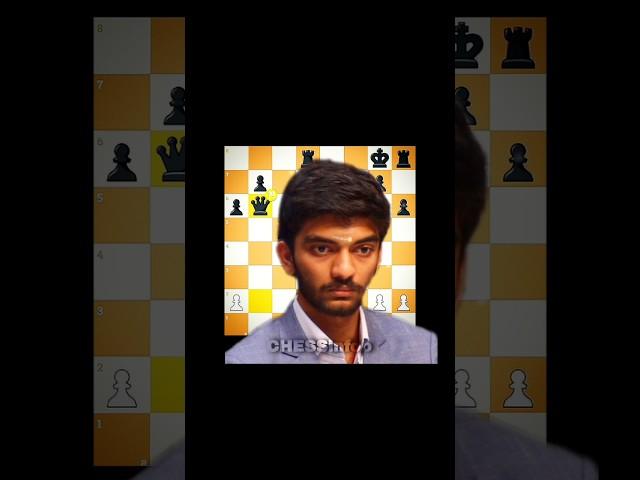 Gukesh Dommaraju brilliancy    #shorts #Magnus #brilliant move#viral 