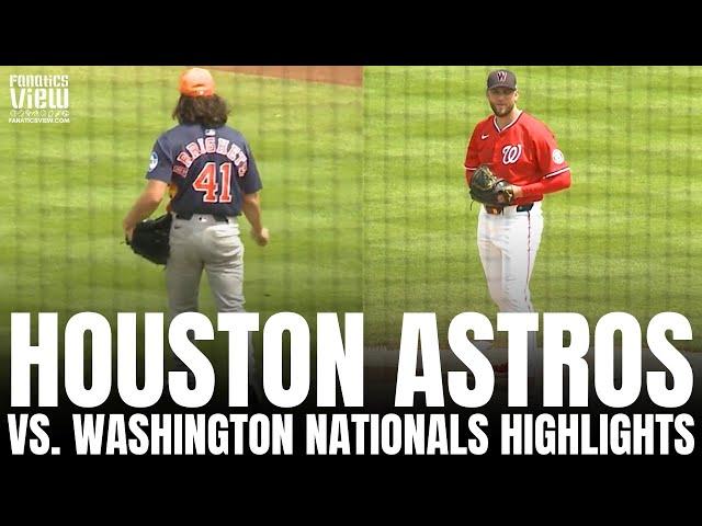 Houston Astros vs. Washingtonal Nationals 2025 Spring Training Highlights | Arrighetti vs. Williams
