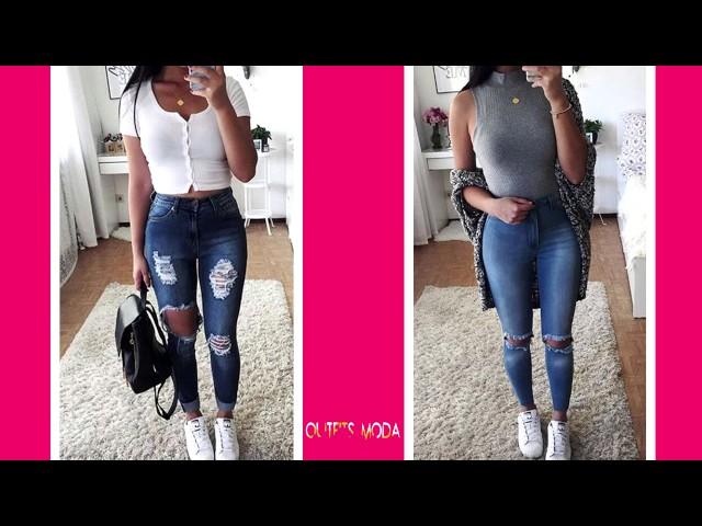 OUTFITS JUVENIL/ROPA DE MODA 2017/OUTFITS PARA CHICAS/OUTFIT FOR GIRLS