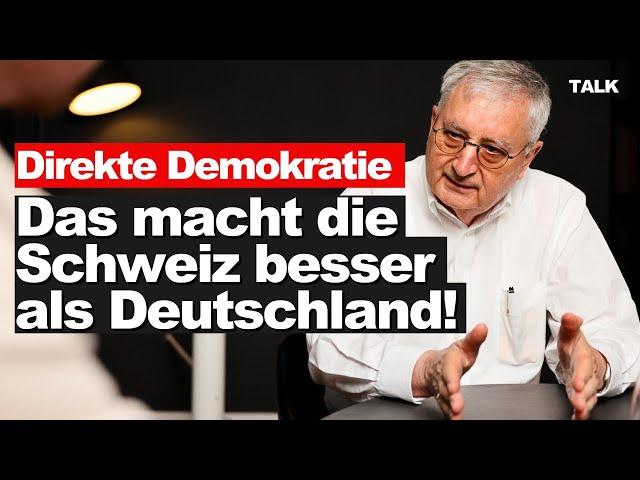 Funktioniert DIREKTE DEMOKRATIE auch in Deutschland? Schweizer Professor klärt auf! // LoKr Room