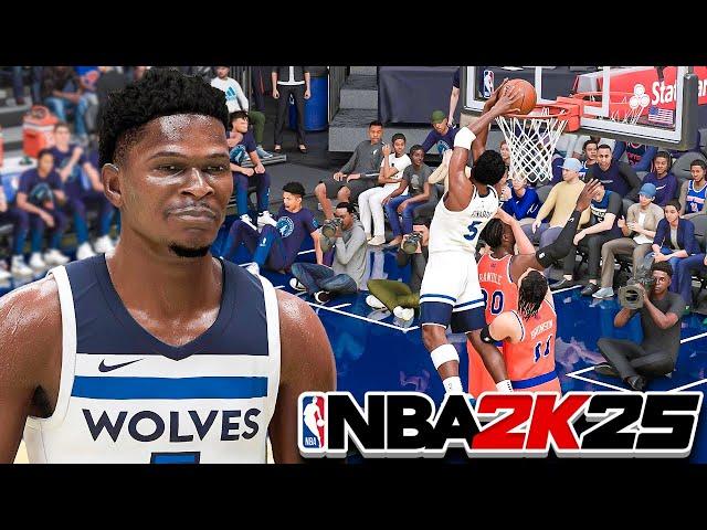 Dropping Buckets with Anthony Alejandro Manuel Edwards in NBA 2K25 Play Now Online