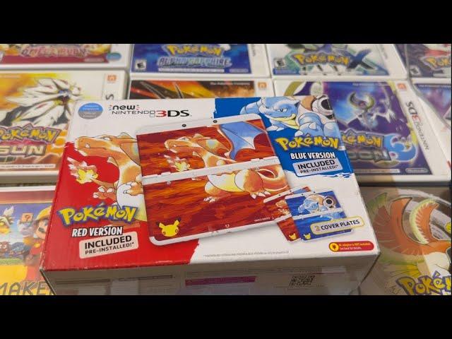 NEW NINTENDO 3DS POKEMON 2OTH ANNIVERSARY UNBOXING (VERY RARE)