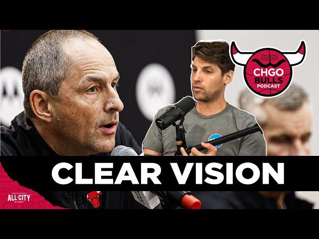 Did Arturas Karnisovas express a clear vision for Bulls at Media Day? | CHGO Bulls Podcast