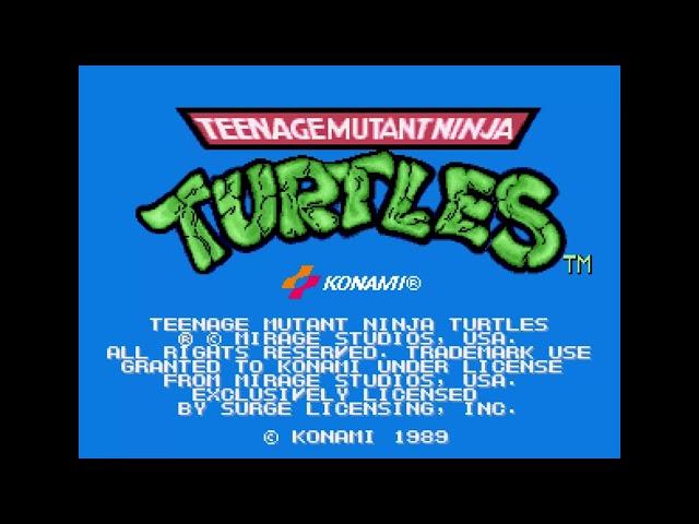 Teenage Mutant Ninja Turtles - Downtown ~Scene 2-1~ (ARCADE OST)