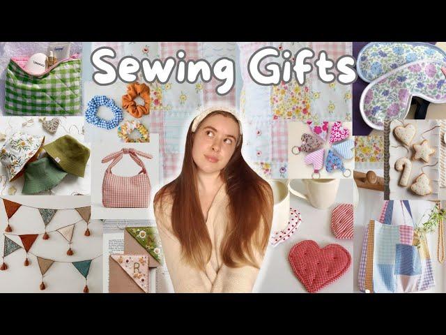 Easy Sewing Gift Ideas (last minute and beginner friendly)