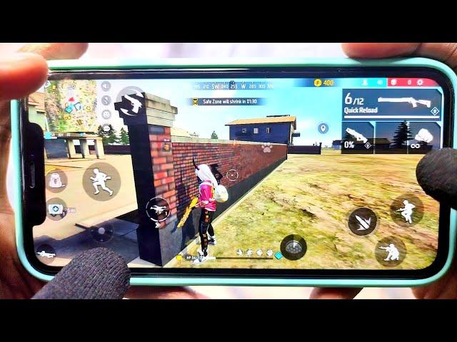 iPhone 11 Free Fire Max test Handcam