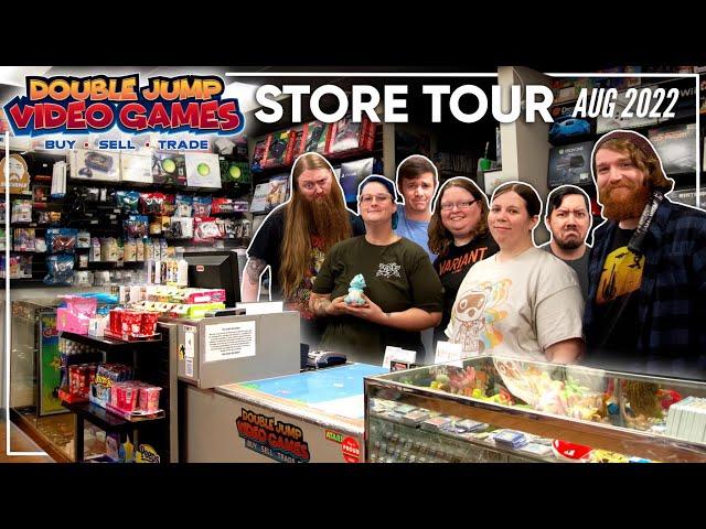 Double Jump Video Games August 2022 Store Tour [PRE-REMODEL] | DJVG