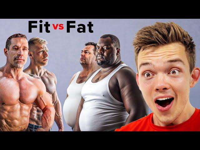 Fit vs Fat Guys: Is Being Fat a Choice?