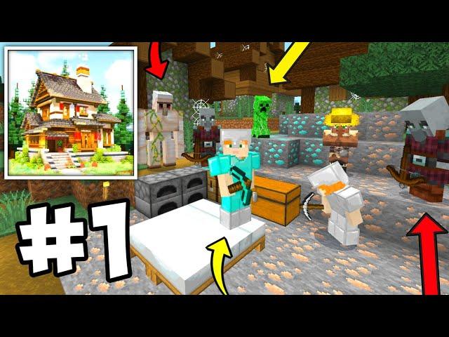 Block crazy robo Multiplayer Survival Walkthrough Gameplay Part 1 | Block crazy robo building 2025