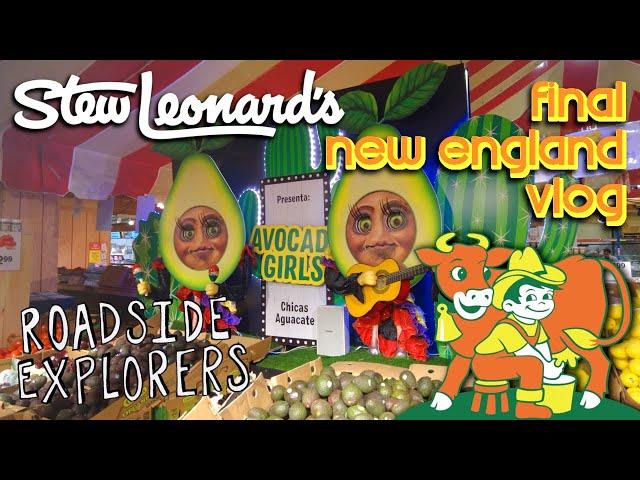 STEW LEONARD'S | Animatronics Filled Grocery Store | Danbury, CT | Final New England Expedition Vlog