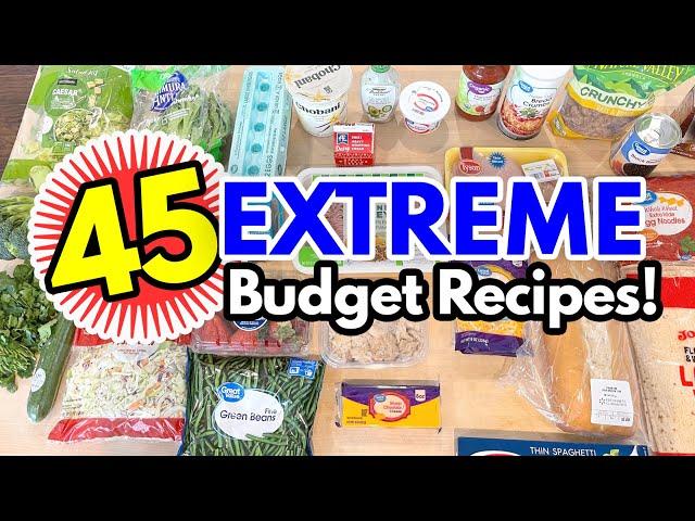 MEGA Budget Meal Ideas: 3 HOURS of Delicious Cheap Eats!