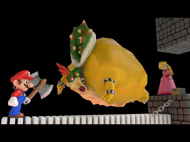 15 Ways to kill Bowser - 3D Animation [RTX ON] 