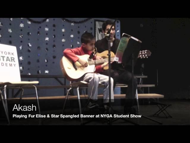 Akash at NYGA's Student Show 12-15-12