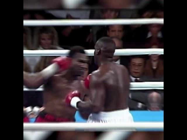 Douglas made a mistake and Holyfield made him pay for it