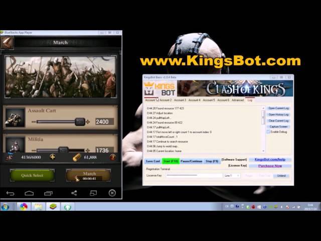 Clash of Kings Bot - Hack & Cheats