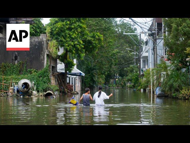 Tropical Storm Trami leaves at least 82 dead in the Philippines