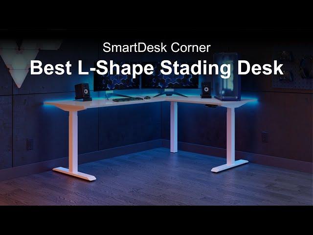 SmartDesk Corner | Best L-Shape Standing Desk | Autonomous