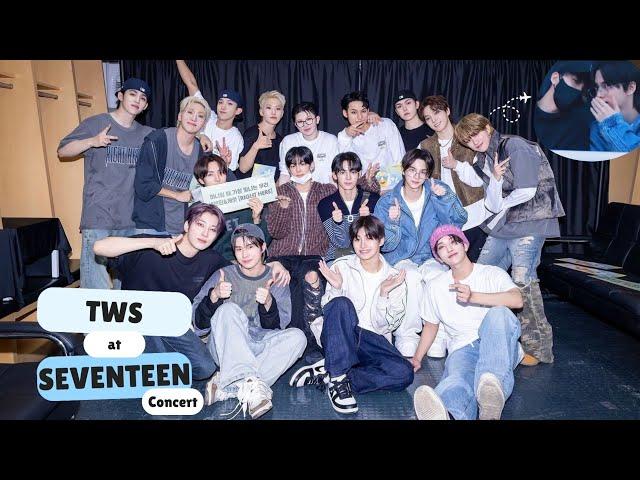 TWS Enjoy the Vibes at Seventeen's Right Here Concert!