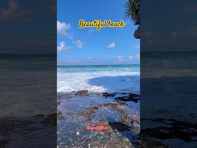 WOW !! Amazing Beach #shorts #traveling #beach