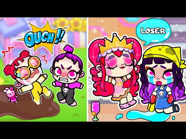 My Adopted Sister Became My Maid | Sad Story in Avatar World | Toca Boca