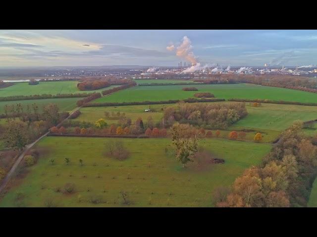 Monheim am Rhein per Drohne': Monheim Sunrise (4K)