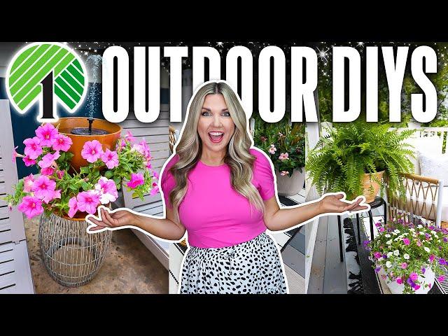 Dollar Tree Outdoor DIYs...Transform Your Space for Less