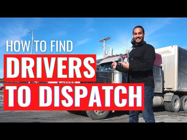 How to Find Truck Drivers to Dispatch