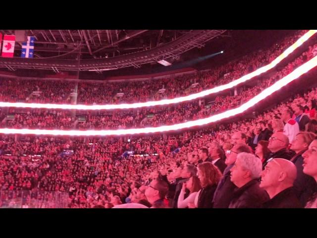 O Canada as only the Bell Center can.