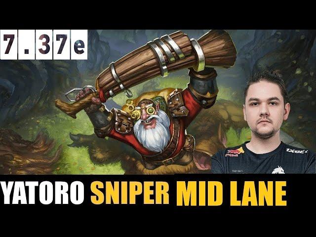 YATORO [SNIPER] CARRY 7.37E- DOTA 2 HIGHEST MMR MATCH#dota2   #dota2gameplay #yatorodota2