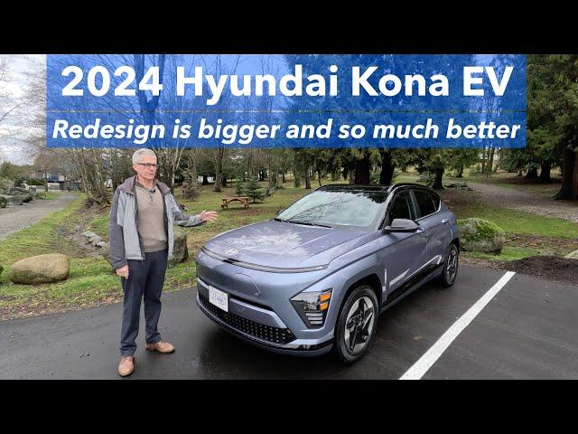 '24 Hyundai Kona EV: major improvement