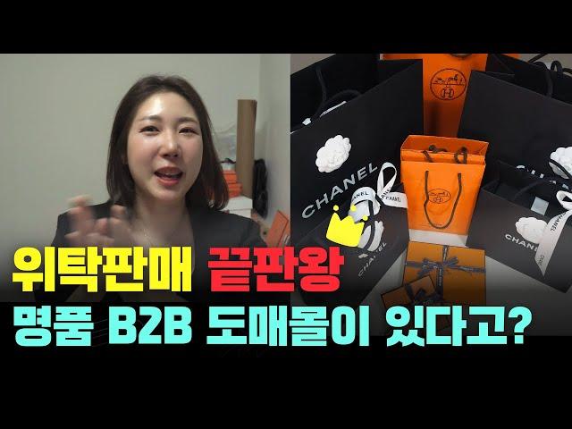 에르메스 샤넬을 파는 B2B 도매몰? #위탁판매 #스마트스토어