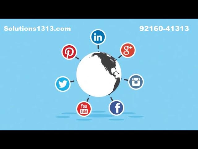 Social Media Marketing Company in Chandigarh, Mohali | Social Media Marketing Service -Solutions1313