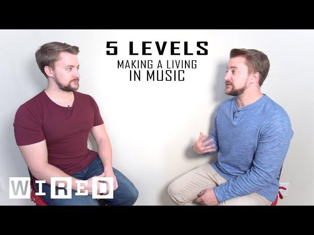 Musician Explains One Concept in 5 Levels of Difficulty | WIRED Parody