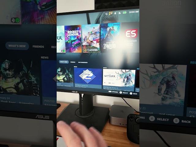 Steam Deck Docking Gives You a Full Desktop PC