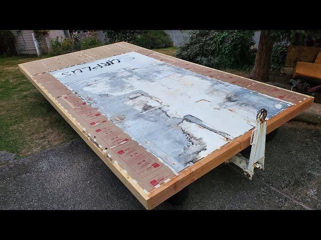 Tiny House plywood under frame and insulation. Дом на колёсах, фанера под раму и теплоизоляция