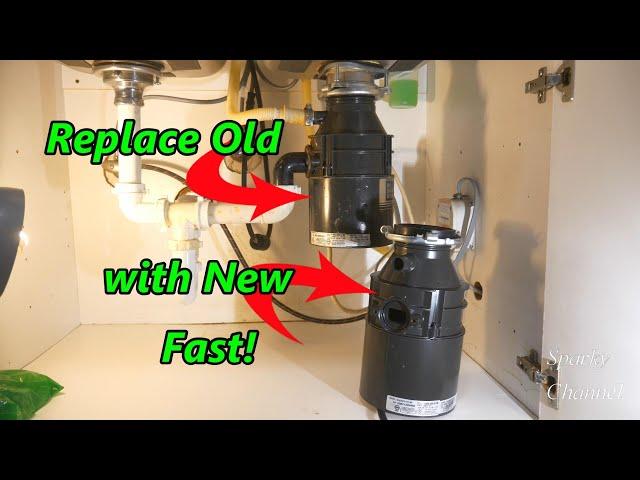 Replace an Old Badger Disposal with a New One Fast!