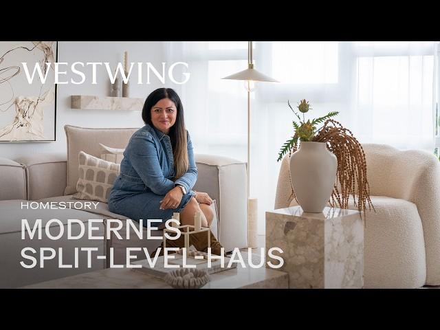 Einfamilienhaus renovieren | Modernes Familienleben & Wohnideen im Split-Level-Haus | Roomtour