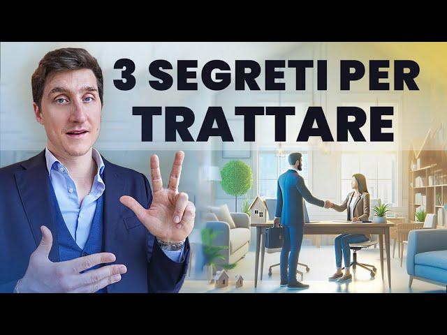 3 COSE CHE DEVI SAPERE PER COMPRARE CASA  |  Tecniche di TRATTATIVA